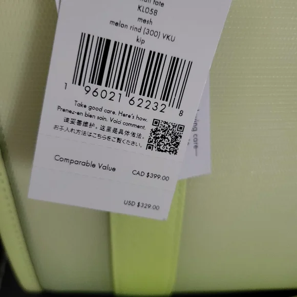 Kate Spade Lime Green Tote Bag - Picture 3 of 6